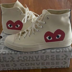 Comme De Garçon Converse “Milk”